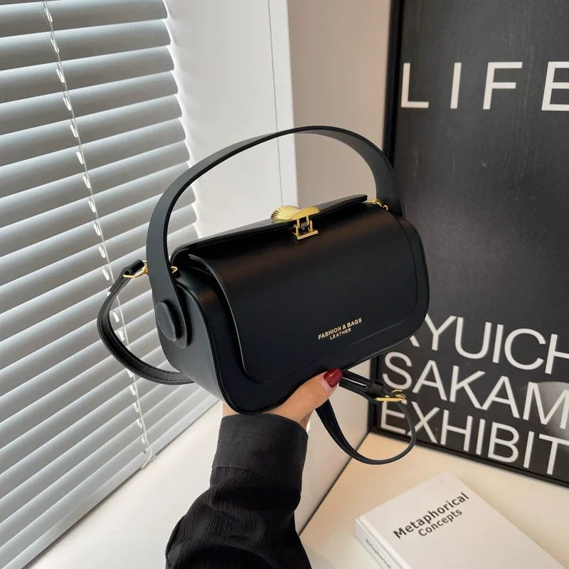 Retro Bucket & Box Bag | Urban Simplicity Crossbody Purse Luxegan