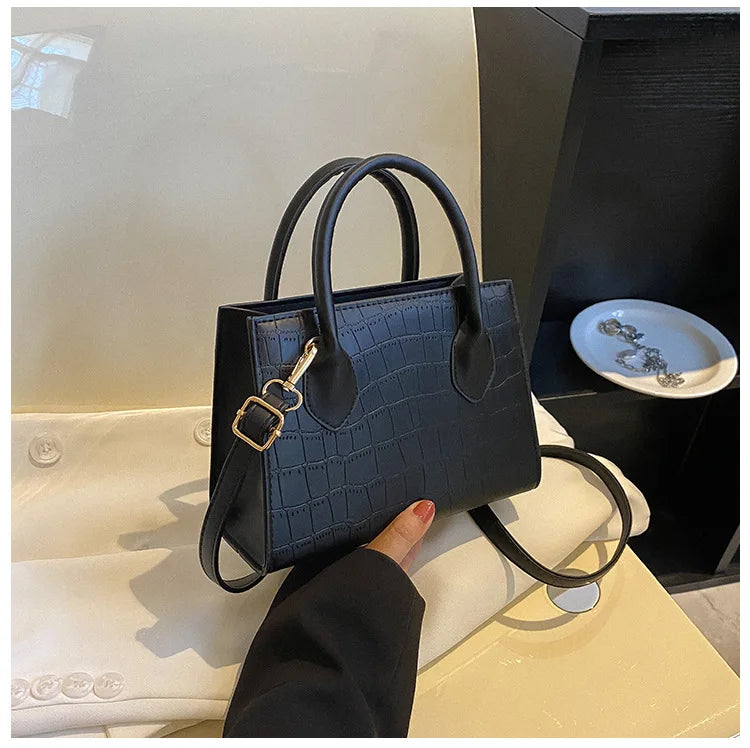 New Square Crossbody Bags for Women | Fashion Handbags & Purses & Ladies Shoulder Bag (Small Top Handle Bags) Luxegan