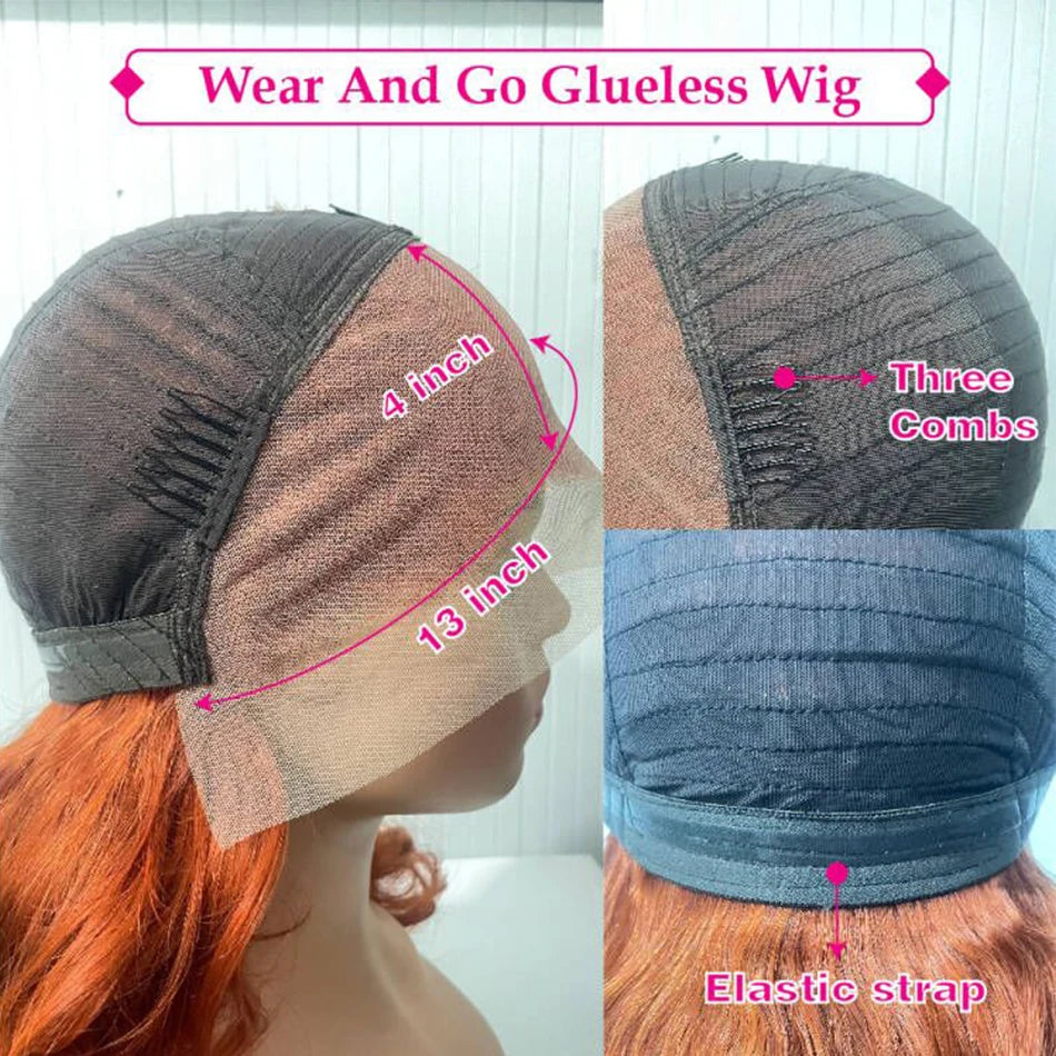 100% Human Hair | Highlight | Ombre | Double Drawn | Brazilian | Remy | Bouncy Body Wave | Full Fumi | Bouncy Weave | Wavy Hair Lace Wigs