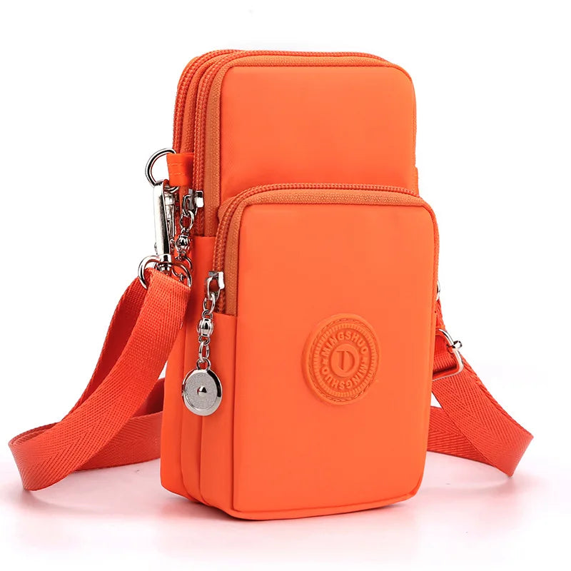New Women's Mobile Phone Bag | Nylon Cell Phone Bag, Small Crossbody Bag & Travel Purse Luxegan