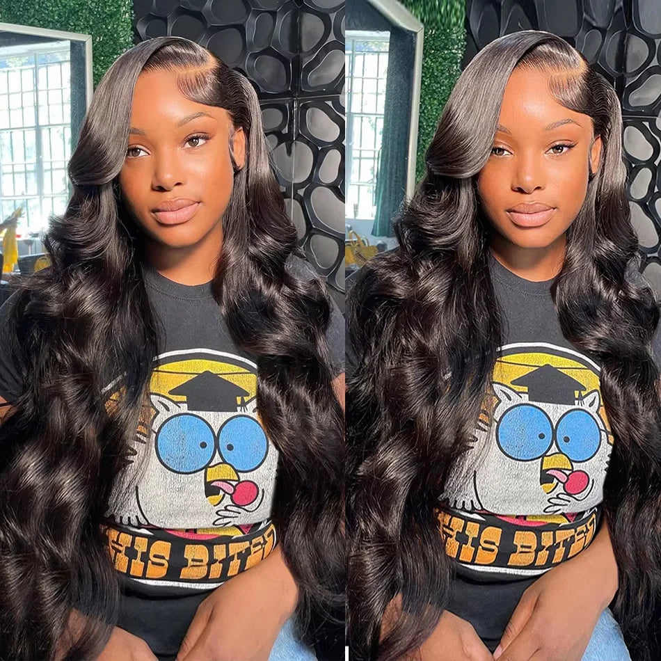 12A Brazilian Hair 36/40 Inch Body Wave 13x4 HD Lace Frontal Wig | Glueless | 100% Raw Human Hair | Ready to Wear Luxegan