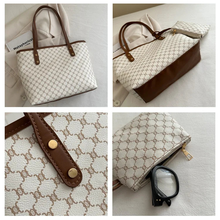 New Simple Fashion Large Capacity Niche Bag | Women's New Trend Delicate Comfortable Hand Bill Shoulder Bag Luxegan