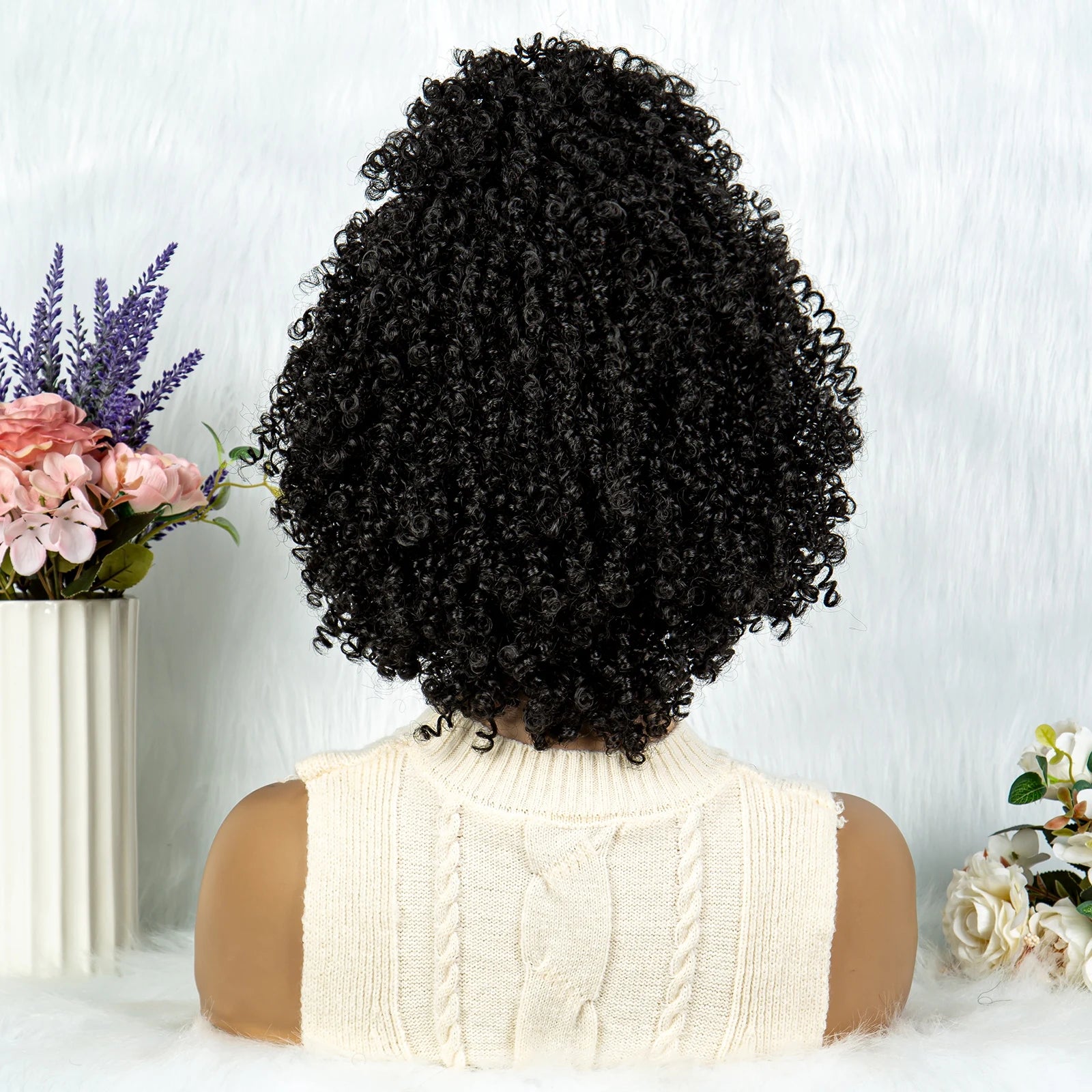 Braided Wigs Synthetic Lace Wig Braided Wigs With Baby Hair For Black Women Wig Jerry Curly Hair Wigs Curly Bob Wig Luxegan