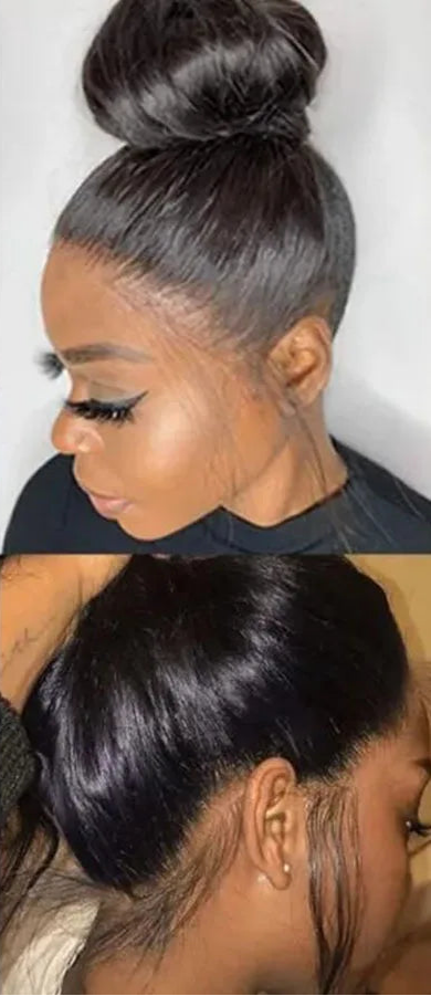 32-Inch Yaki Straight HD Lace Frontal Wig | 250% Density Glueless & Invisi-Drawstring Luxegan
