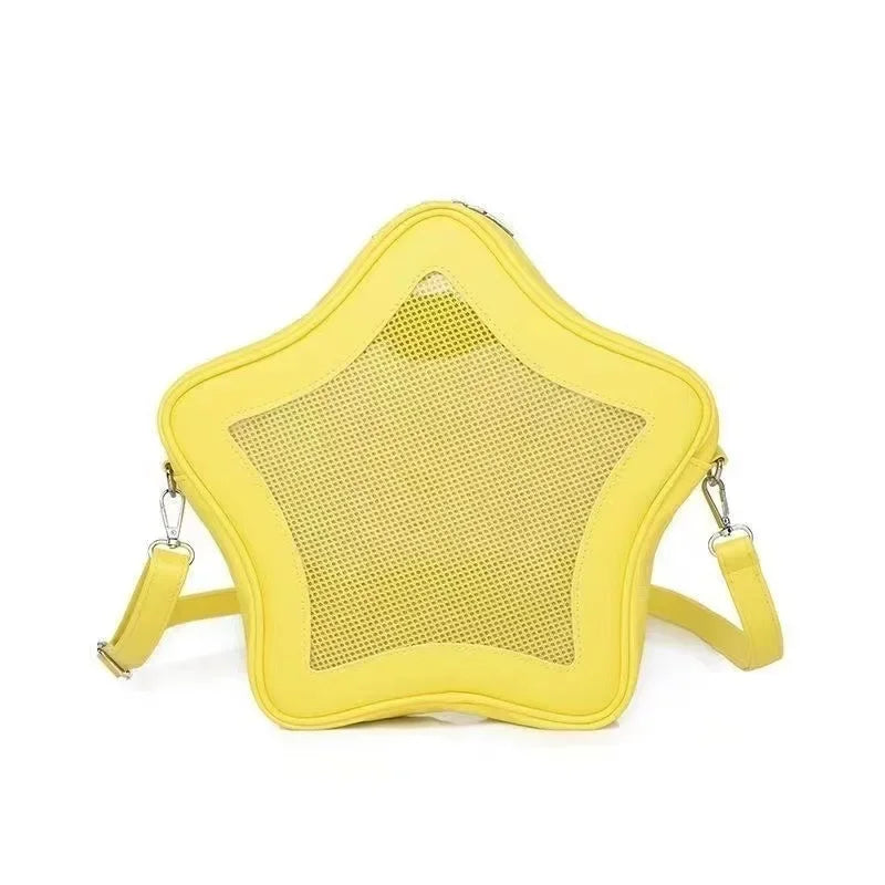 Original Cute Kawaii Ita Bag | Anime Five Pointed Star Two-dimensional Crossbody Bag & Street Fashion Ulzzang Shoulder Bag Luxegan