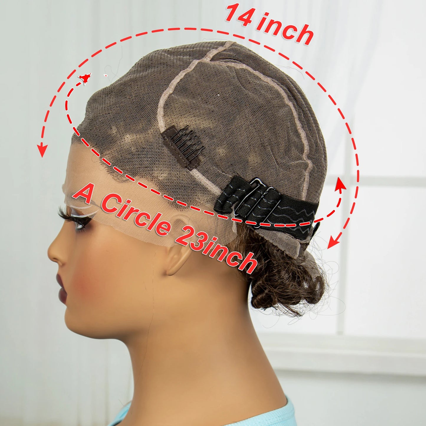 Burgundy Full Lace Synthetic Braided Wig | Knotless Box Braids & Bantu Knots | Lace Front Wig with Baby Hair for Black Women