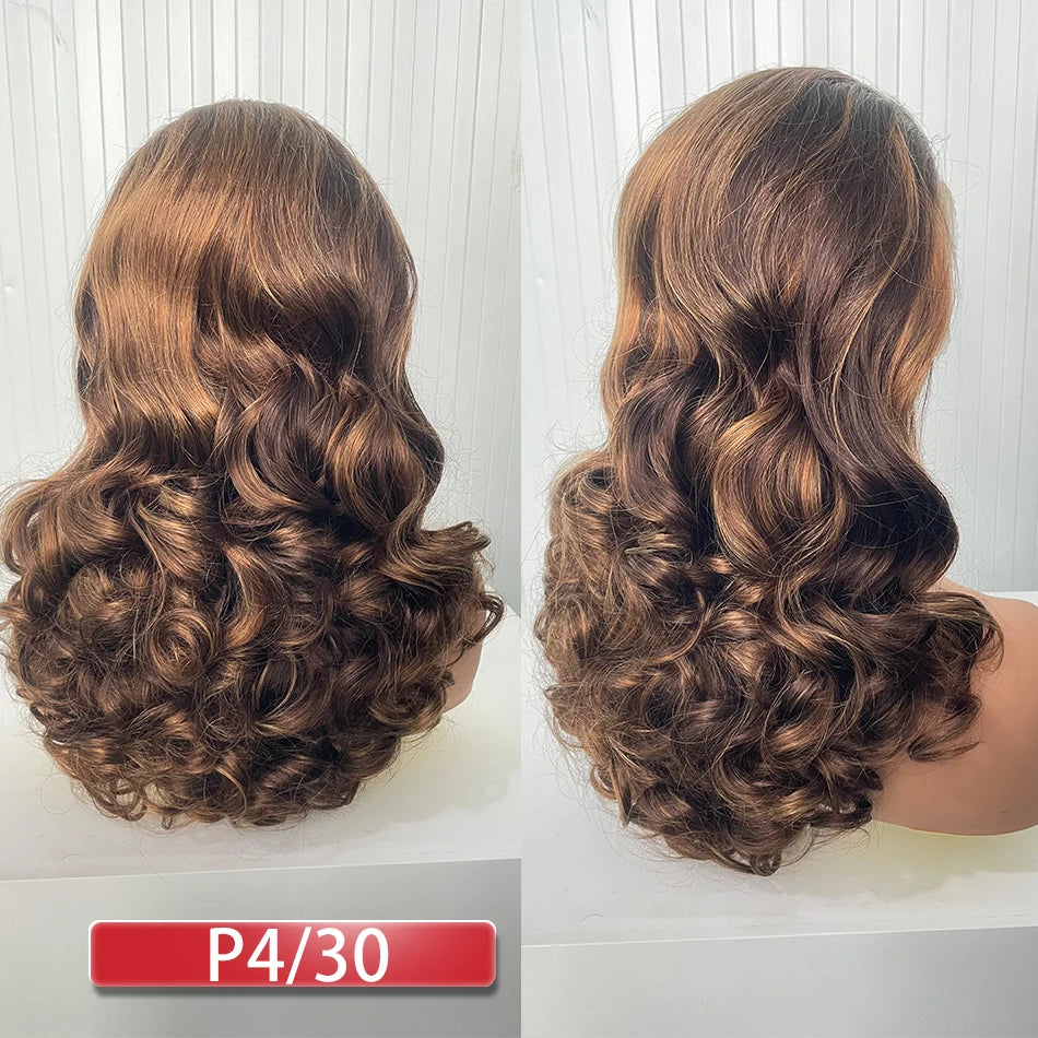 12A Double Drawn Bouncy Body Wave HD Lace Frontal Wig | 250% Density Glueless Vietnamese Raw Human Hair Luxegan