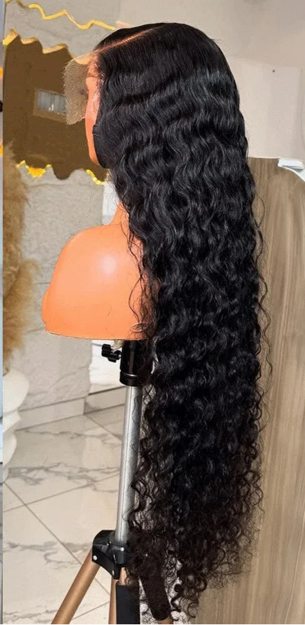 Super Double Drawn 250% Density Burmese Curly HD Lace Front Wig | Glueless Ready-to-Go Luxegan