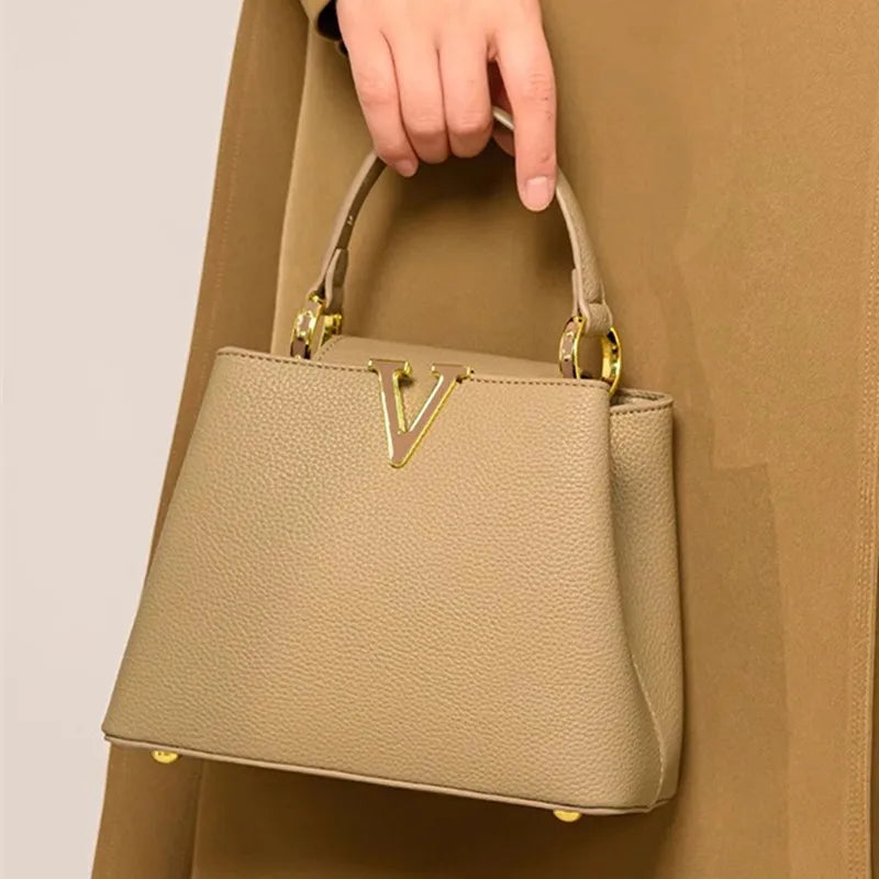 Exquisite Simple Summer Tote | High-End Sense Commuter Crossbody Luxegan