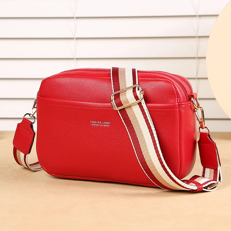 New Women's Crossbody Bag | Multi-Zipper & Large Capacity Handbag Luxegan