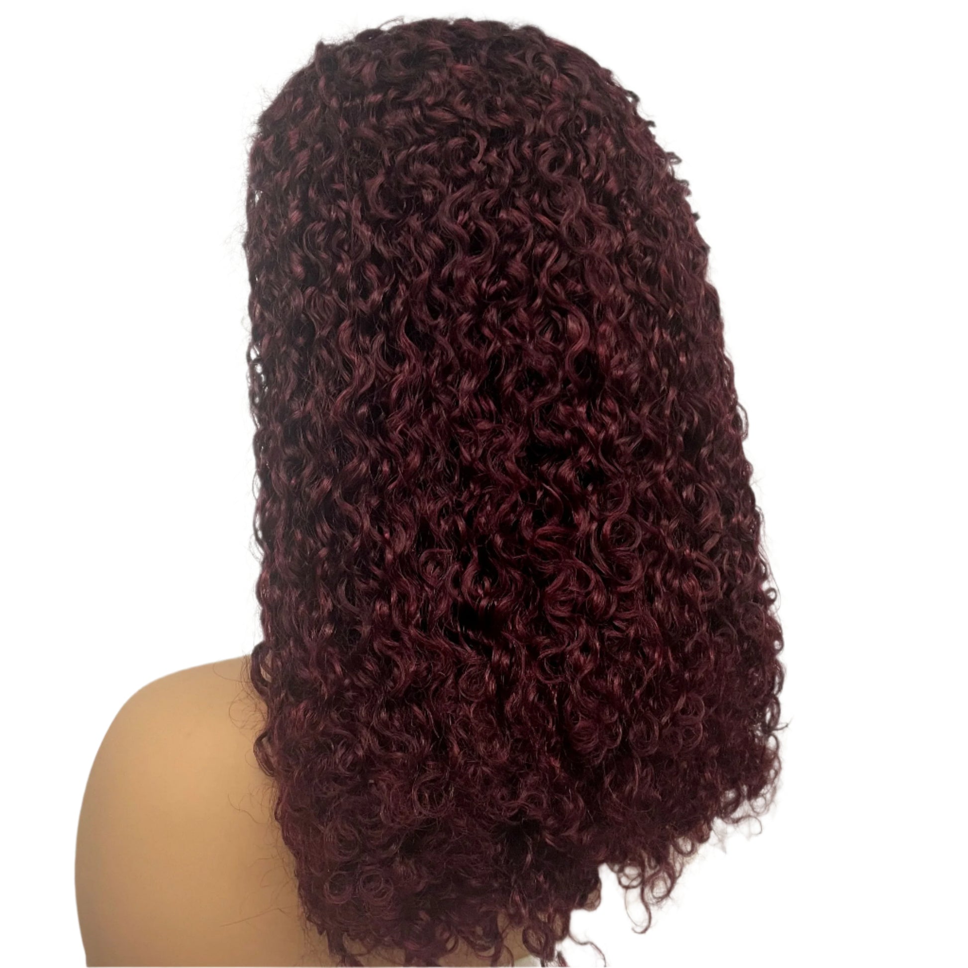 350% Density Pixie Curly HD Lace Frontal Wig | Bouncy Burmese Human Hair Luxegan