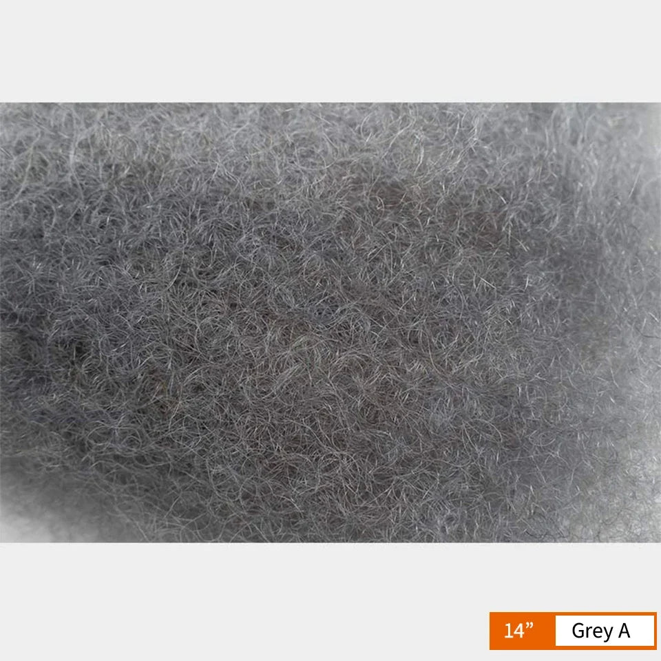 QVR Afro Kinky Curly Bulk Human Hair | No Attachment | Remy Hair | Natural Color | Dreadlock & Braiding Hair