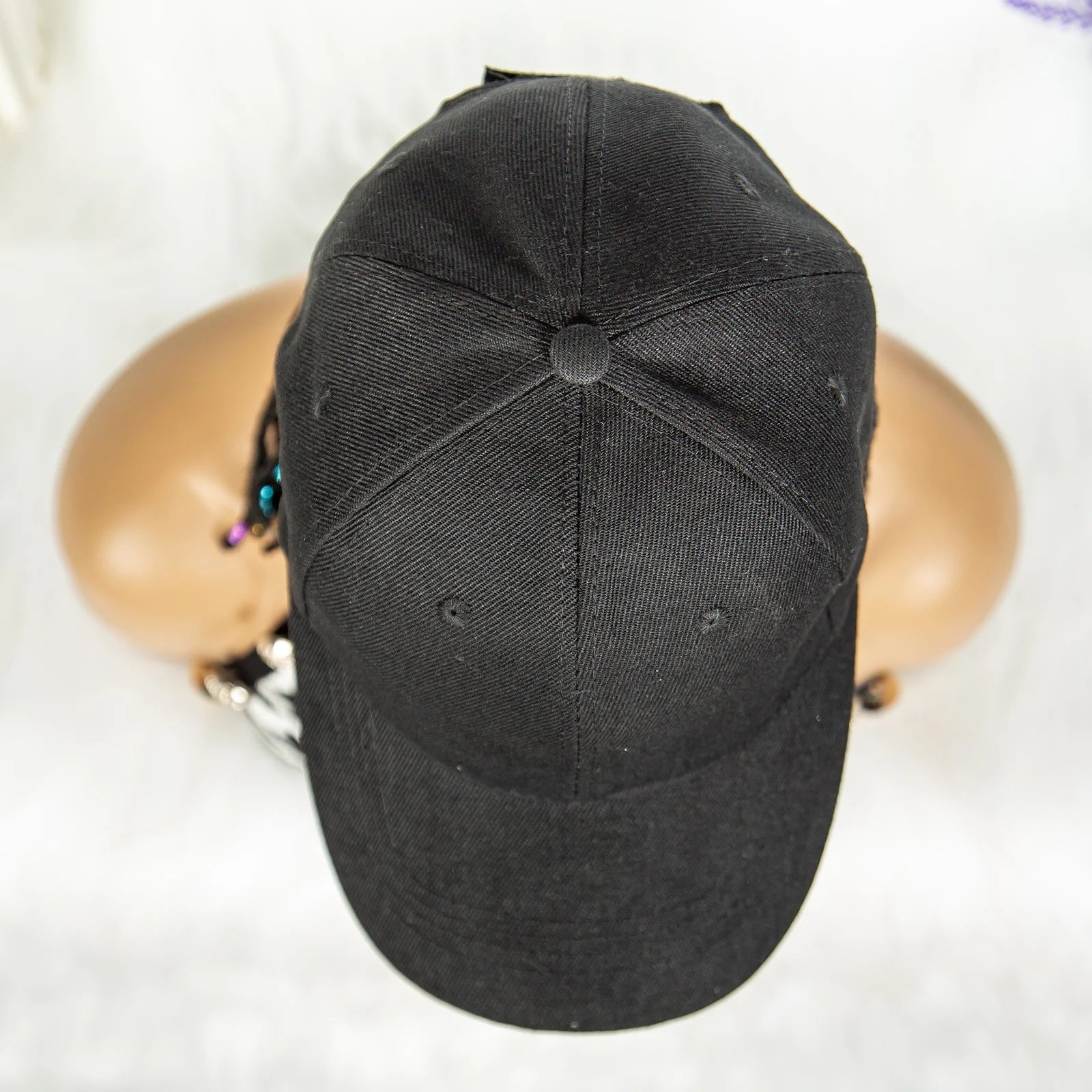 Braided Baseball Cap Wig | Adjustable Hat Wig | Afro Black Women & Girls Luxegan