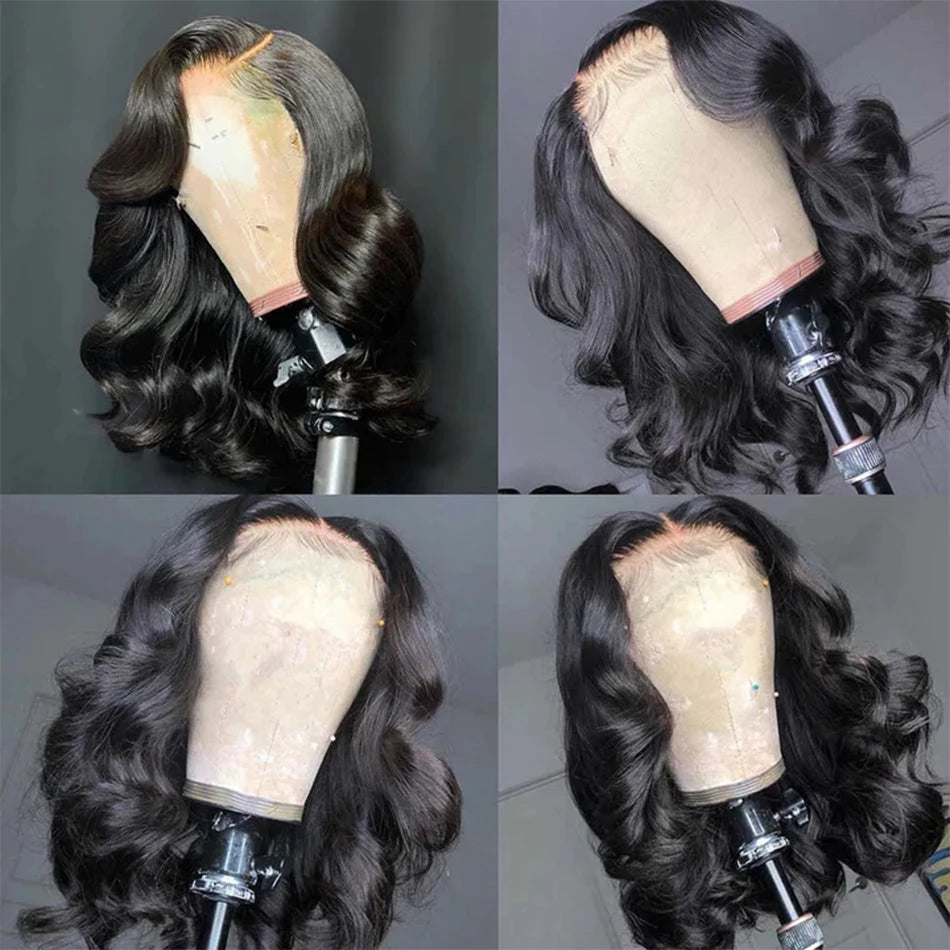 12A Wear & Go Bob Wig | 180% Density Glueless Body Wave Human Hair Luxegan
