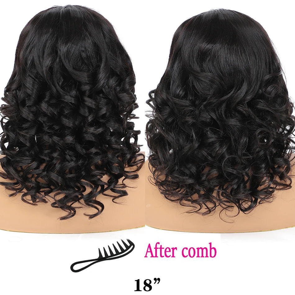 Vietnamese | 100% Human Hair | Bouncy Body Wave | HD Transparent Lace | Glueless | Wear And Go | Pre Plucked | Lace Closure Wigs