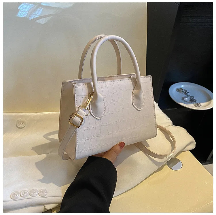 New Square Crossbody Bags for Women | Fashion Handbags & Purses & Ladies Shoulder Bag (Small Top Handle Bags) Luxegan