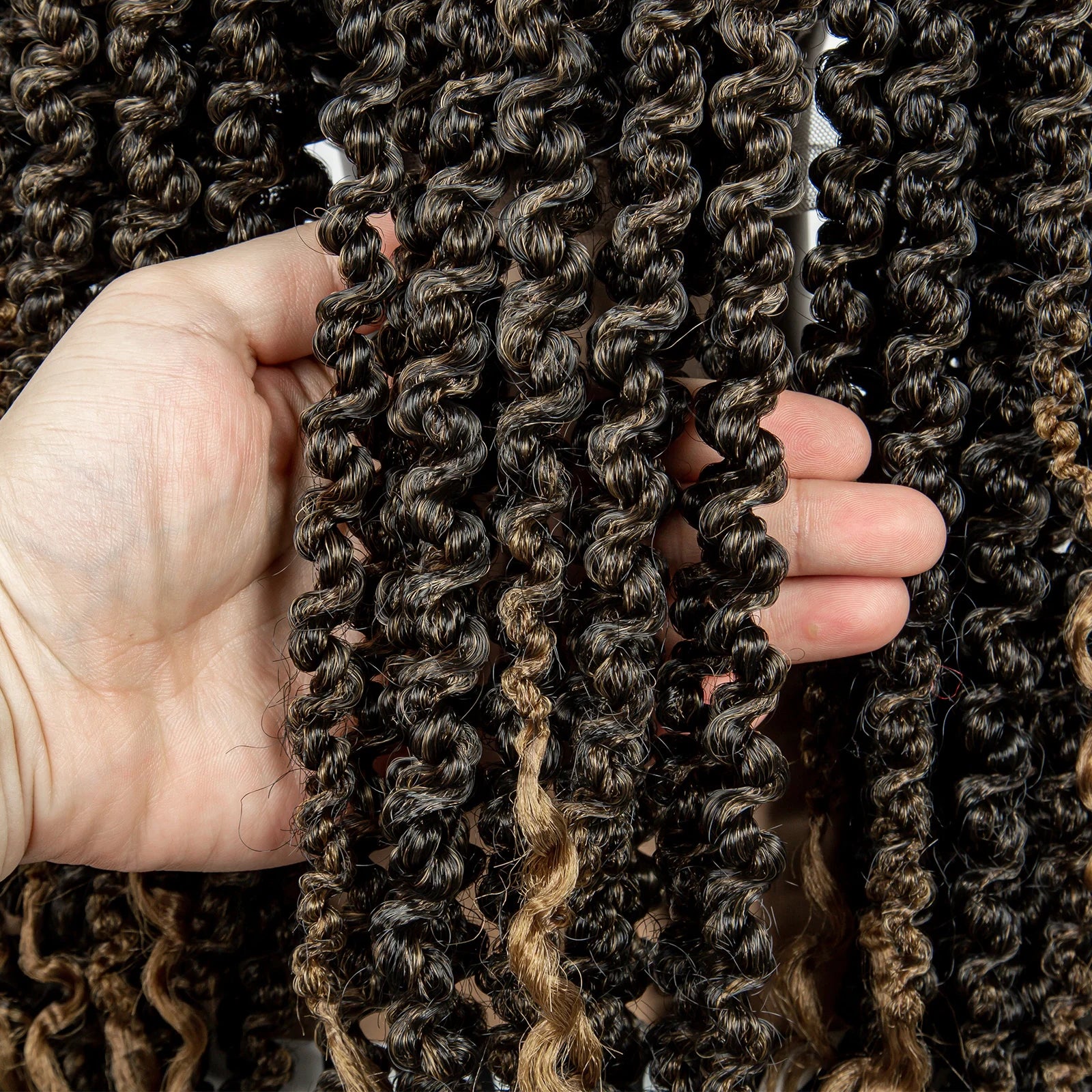 18" HD Lace Full Lace Braided Wig | Twist Braids | Baby Hair | Natural Look | Synthetic Hair