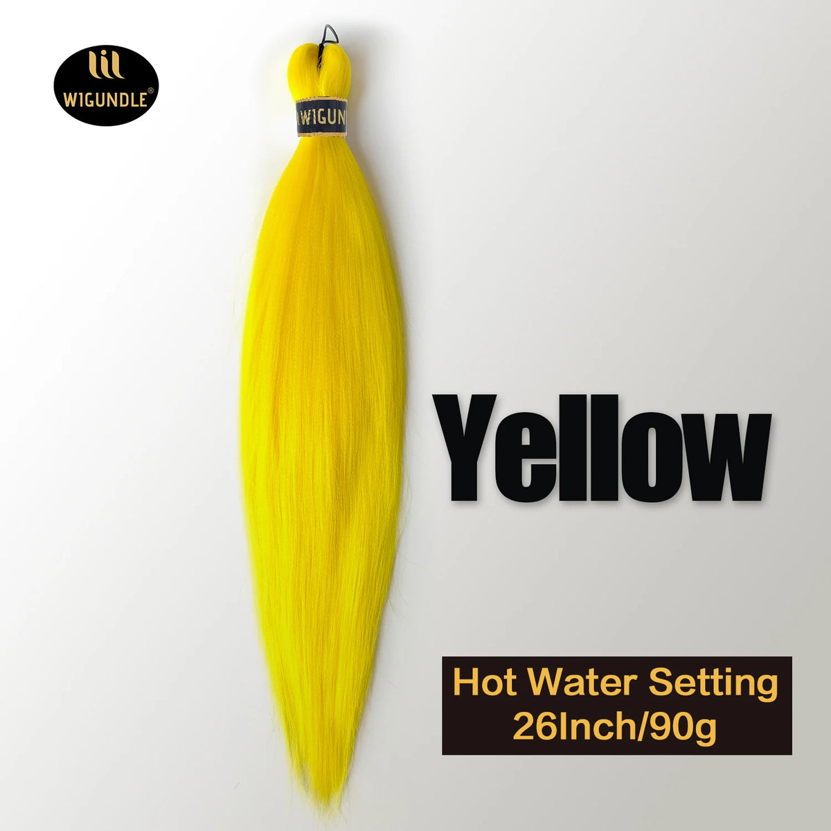 Kanekalon Pre-Stretched Jumbo Braiding Hair 26in – Kinky Straight | 90g | 49 Colors | 1 & 4 Pcs