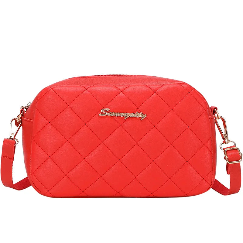 Trendy Mini Crossbody Bag | Casual PU Leather Handbag Luxegan