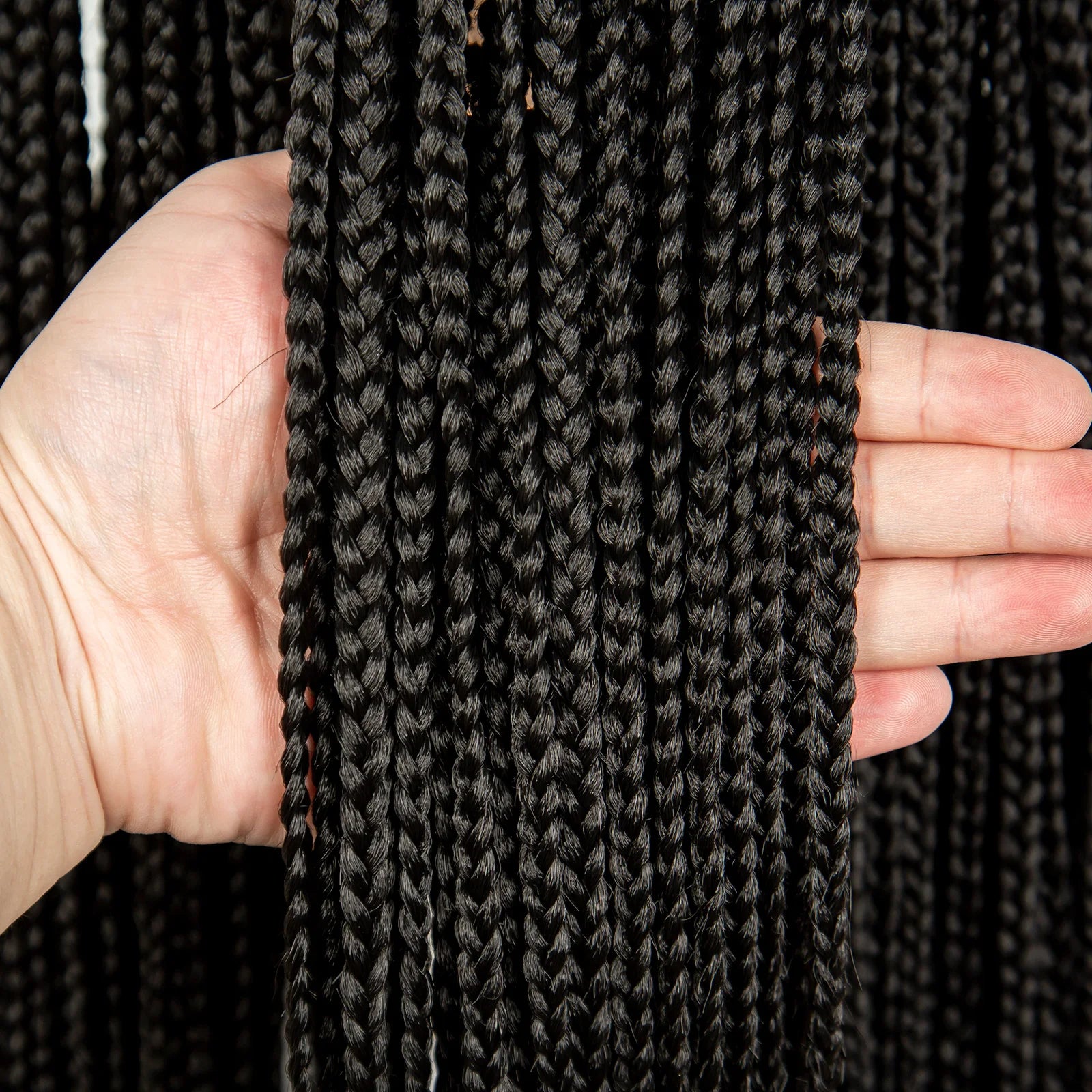 HD Transparent Full Lace Cornrow Knotless Box Braids Goddess Braided Wig Luxegan