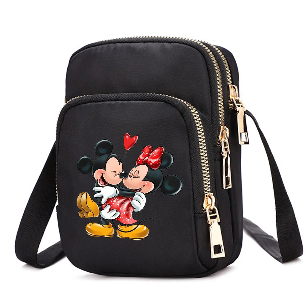 Disney Mickey & Minnie Mouse Shoulder Bag | Girls' Crossbody & Handbag Luxegan