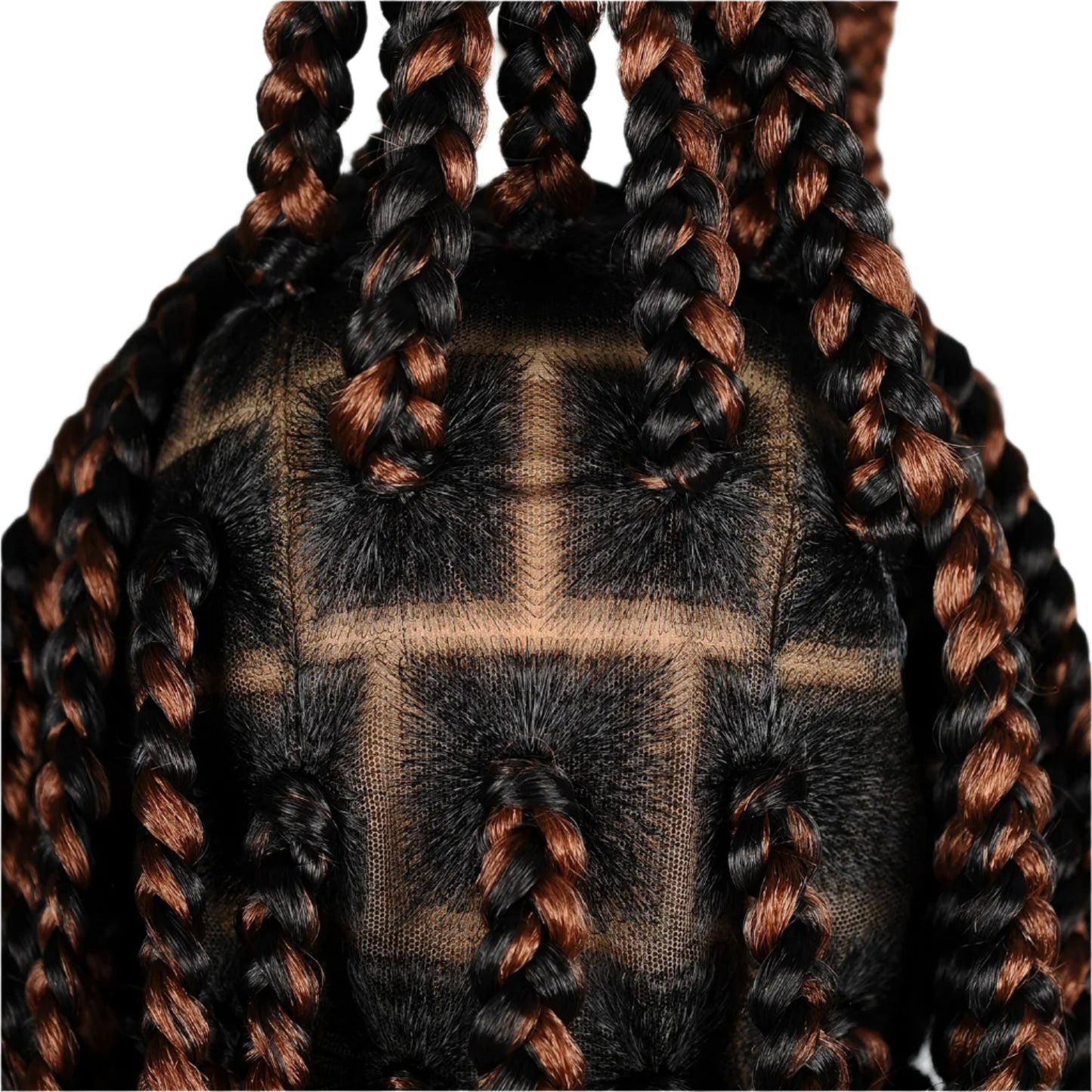 360 Knotless Box Braids Wig | Super Long | Full Lace | Baby Hair | Synthetic Braids | Black Women