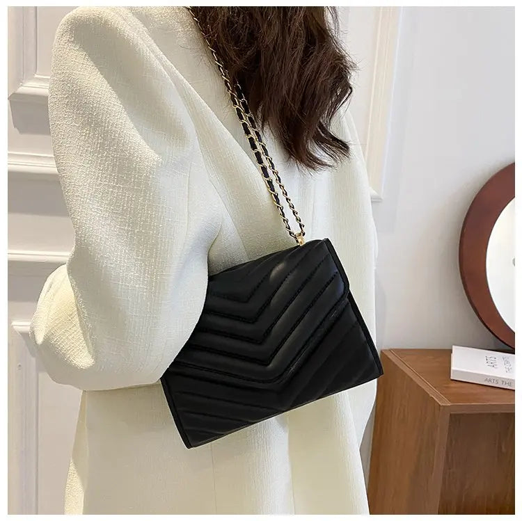 Single Shoulder Retro Fashionable Small Square Bag | Crossbody Handbag (Unisex Messenger Satchel) Luxegan
