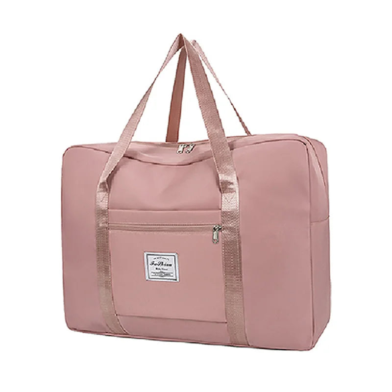 Large Capacity Folding Travel Bags Waterproof Luggage Tote Handbag | Travel Duffle Bag Gym Yoga Storage Shoulder Bag Luxegan