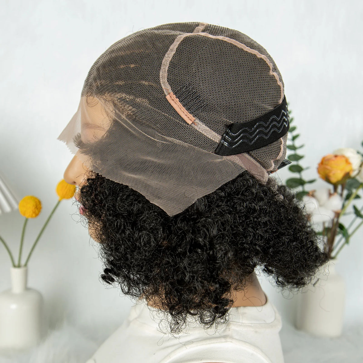 KIMA Peluca trenzada de caja nueva Pelucas sintéticas de encaje completo Longitudes cortas para mujeres negras Hombres Peluca trenzada con pelo de bebé Pelucas trenzadas de caja