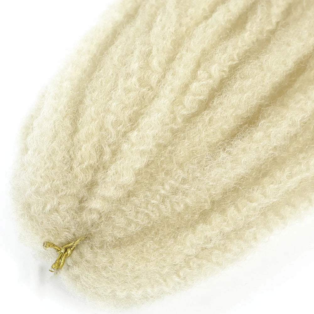18" Marley Twist Braiding Hair | Crochet Braids | Afro Twist Kinky Hair Extensions | Ombre Colors | 30 Strands/Pack