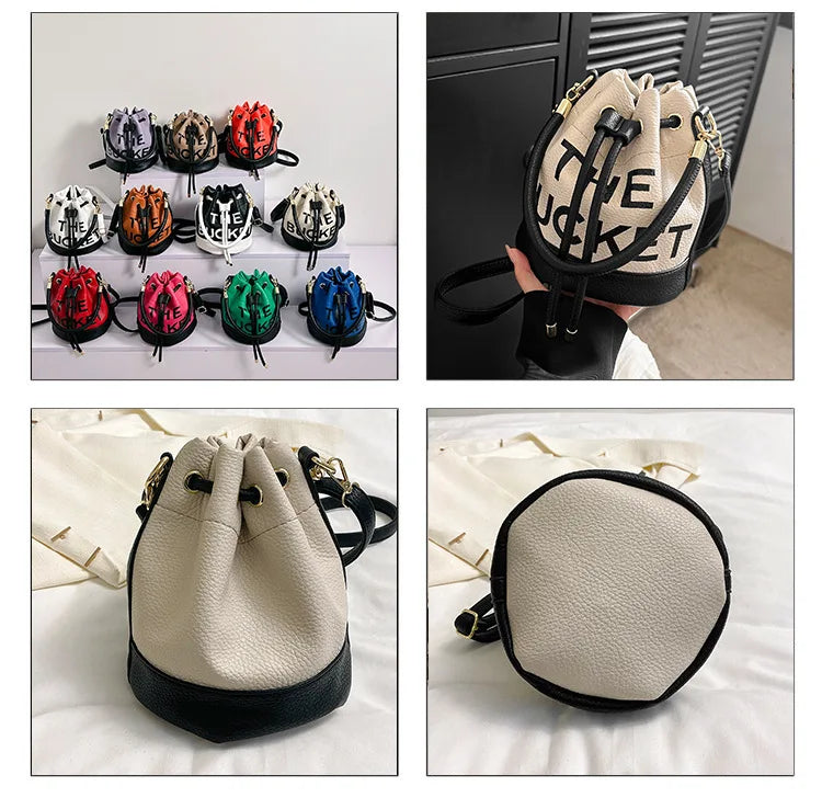 New Fashion Women's Bucket Bag Trend | Brand Casual Versatile Shoulder Bag & High-end Classic Crossbody Bag (Designer Luxury Handbag) Luxegan
