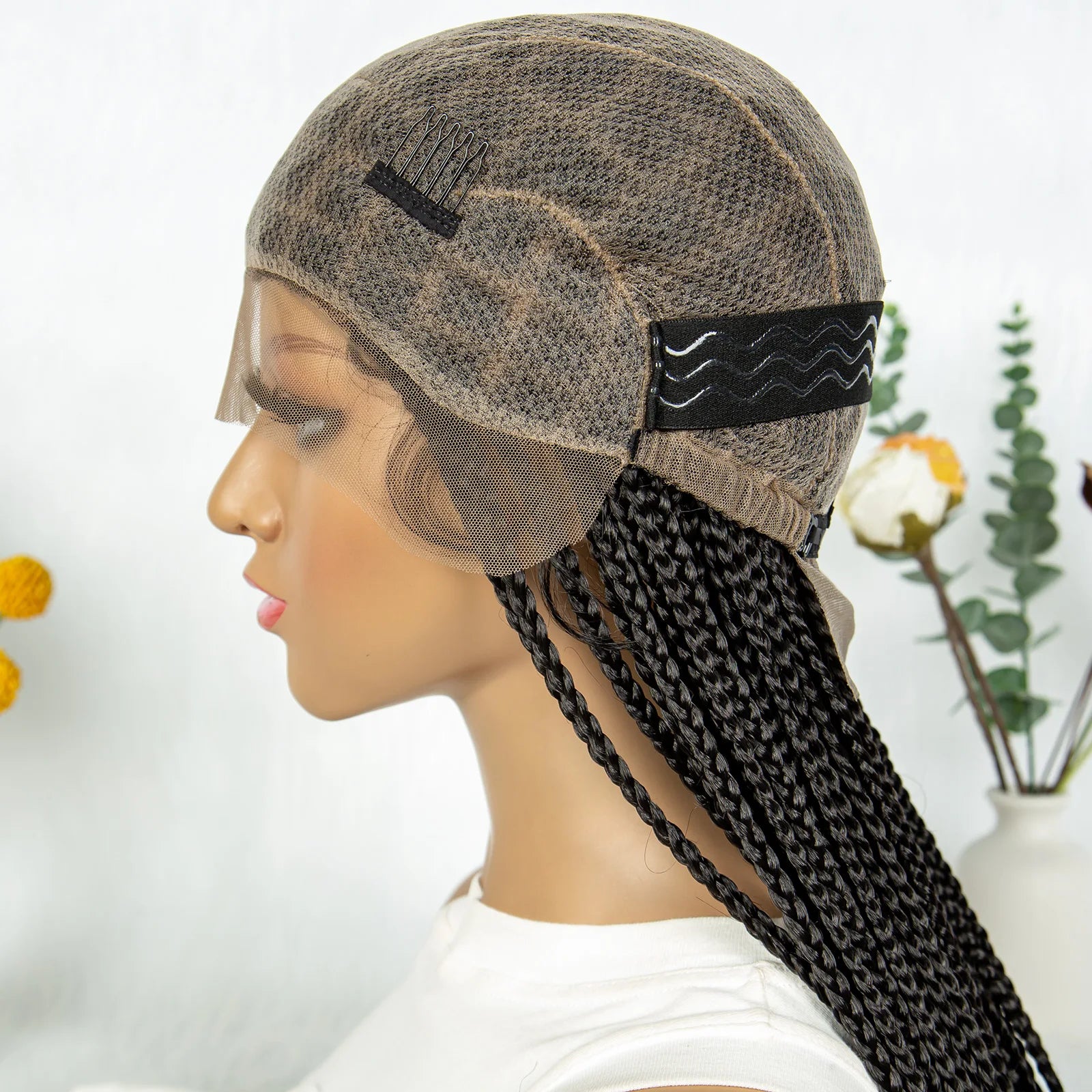 26" KIMA Goddess Stitch Box Braids Wig | Full Lace Luxegan