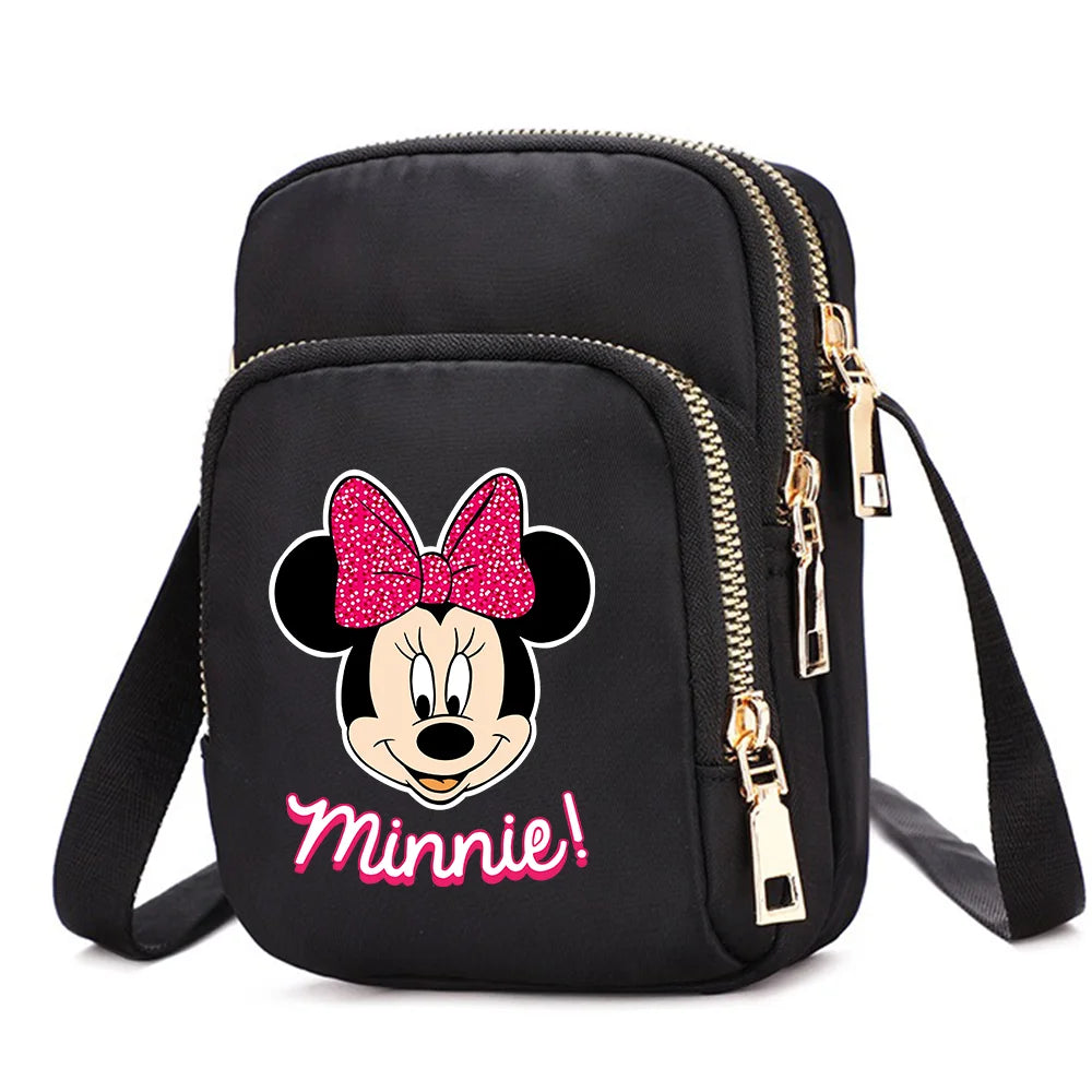 Disney Mickey & Minnie Mouse Shoulder Bag | Girls' Crossbody & Handbag Luxegan