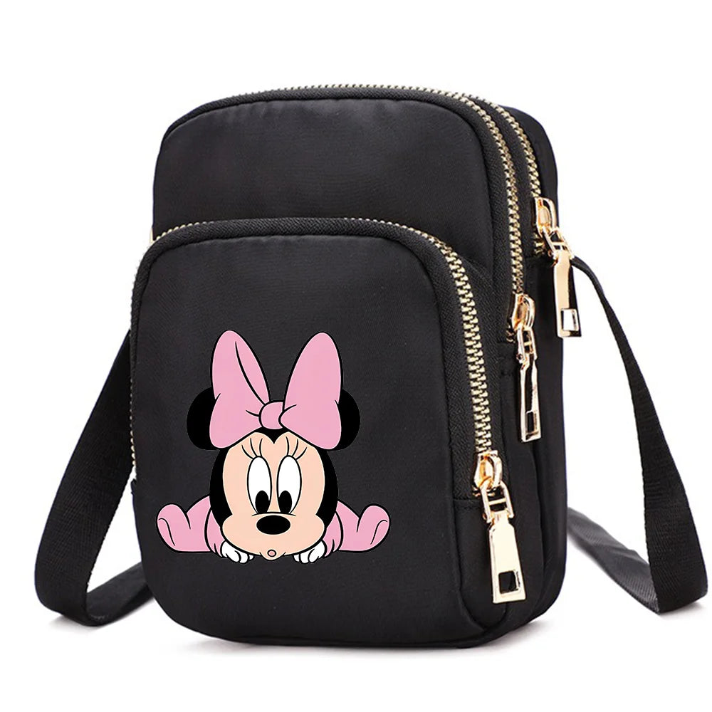 Disney Mickey & Minnie Mouse Shoulder Bag | Girls' Crossbody & Handbag Luxegan