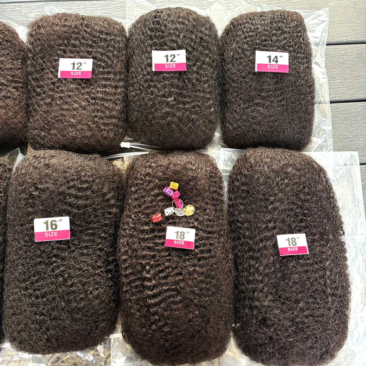 4C Afro Kinky Human Hair Bulk | Locs, Twists & Braids Extensions | 10-18in