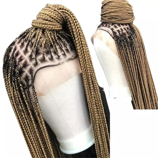 Full Lace Braided Wig | Synthetic Braids | Daily Use | Natural Look