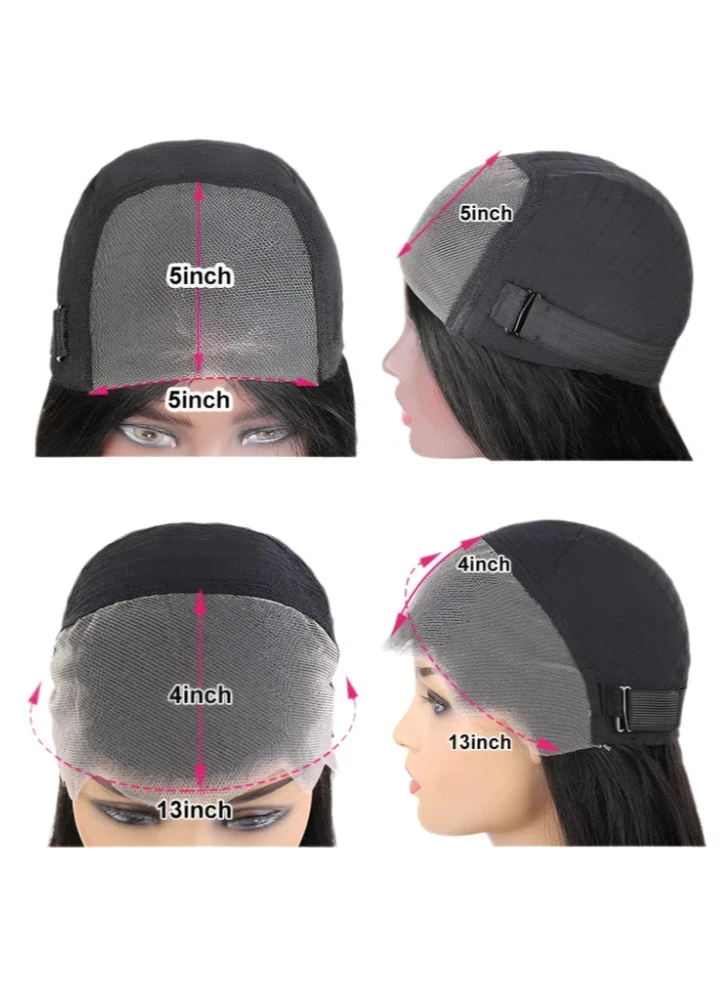 Glueless | Pre-Plucked | Human Hair | Brazilian Hair | Ready To Wear | Loose | Deep Wave | Pre Cut | Lace Front  | Lace Closure Wig - Luxegan