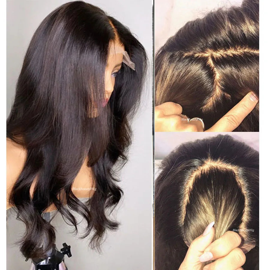 Body Wave Silk Top Full Lace Human Hair Wig | Pre-Plucked Brazilian Remy | 5x4.5 Silk Base Luxegan
