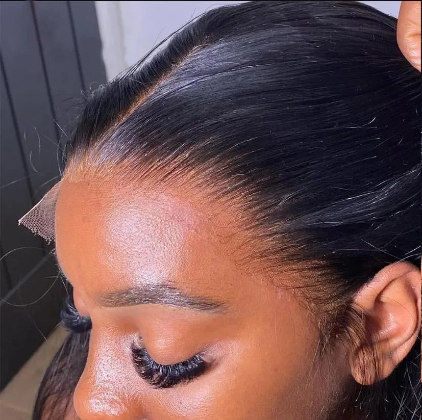 Straight & Body Wave HD Transparent Lace Frontal | 13x4 & 4x4 Lace Closure | Pre-Plucked Human Hair Luxegan