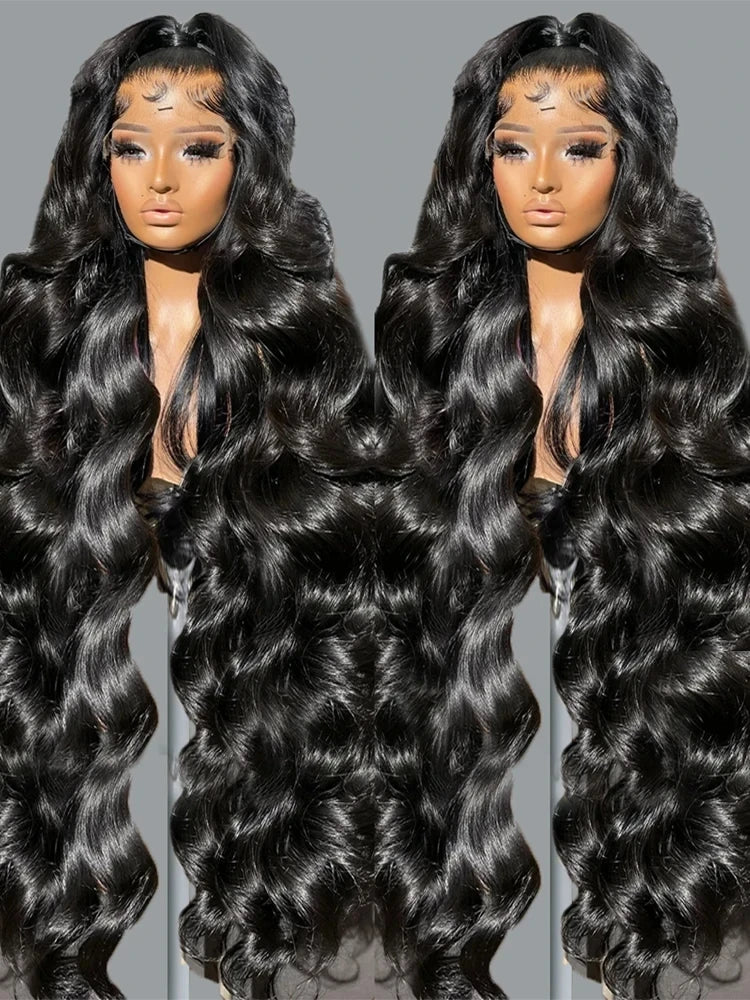 Brazilian Body Wave 13x6 / 360 HD Transparent Lace Front Wig | Pre-Plucked 13x4 Lace Frontal Human Hair Wig for Women Luxegan