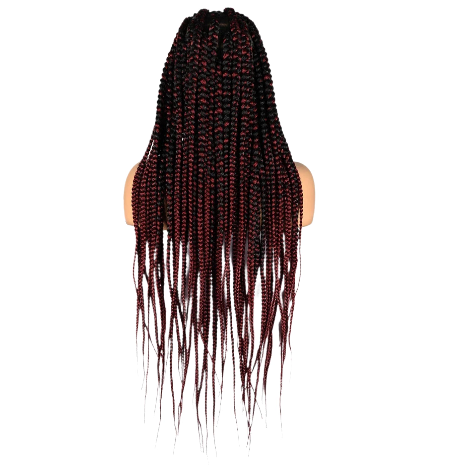 360 Knotless Box Braids Wig | Super Long | Full Lace | Baby Hair | Synthetic Braids | Black Women