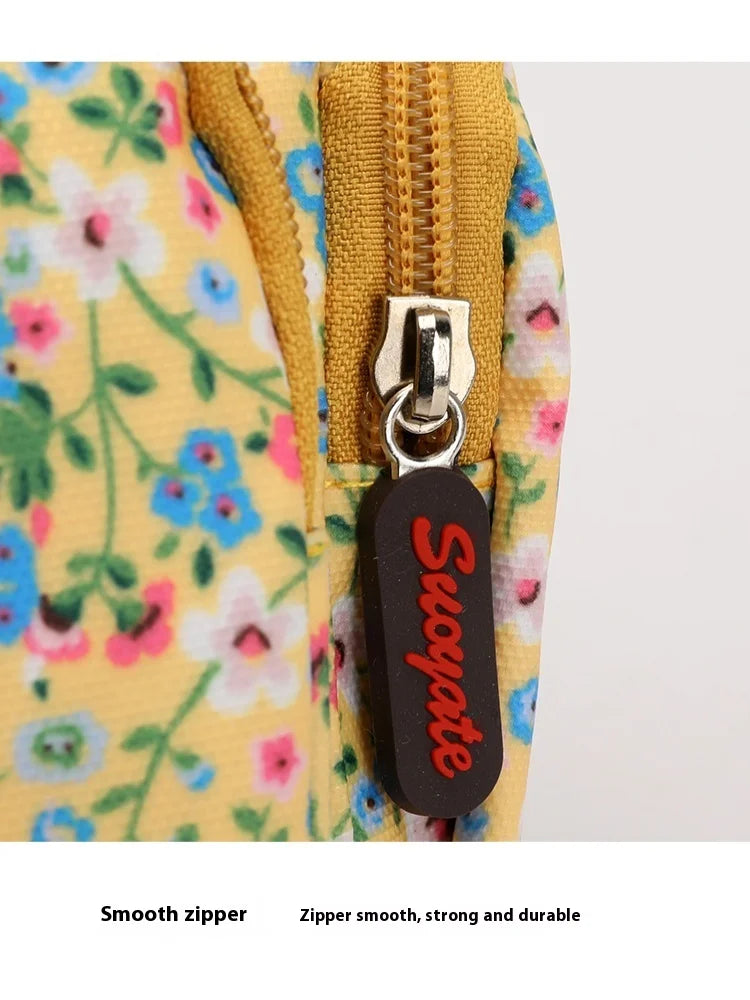 Nylon Shoulder Bag | Fashionable Small Square Bag & Waterproof Large Capacity Mommy Bag Luxegan