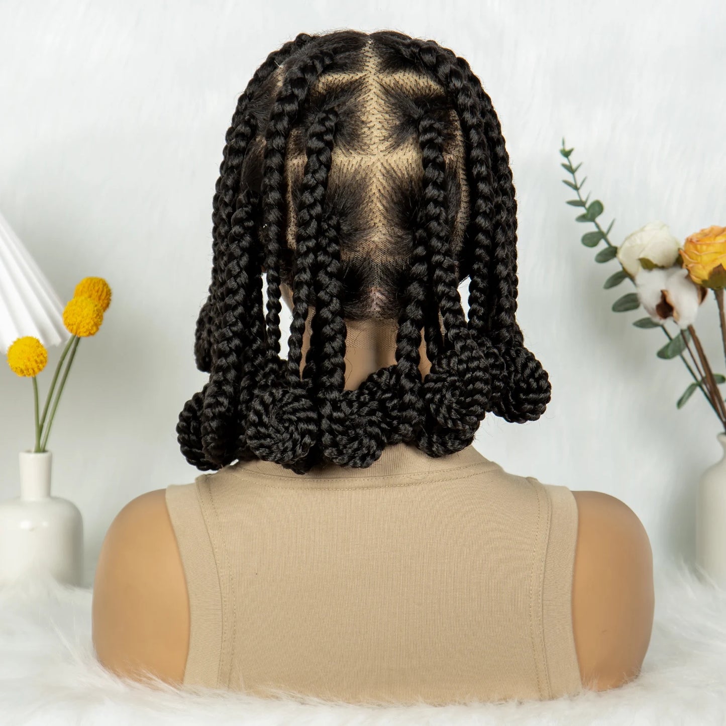 Kima Koroba Jumbo Knotless Braids Wig | Full Lace | For African Women Luxegan