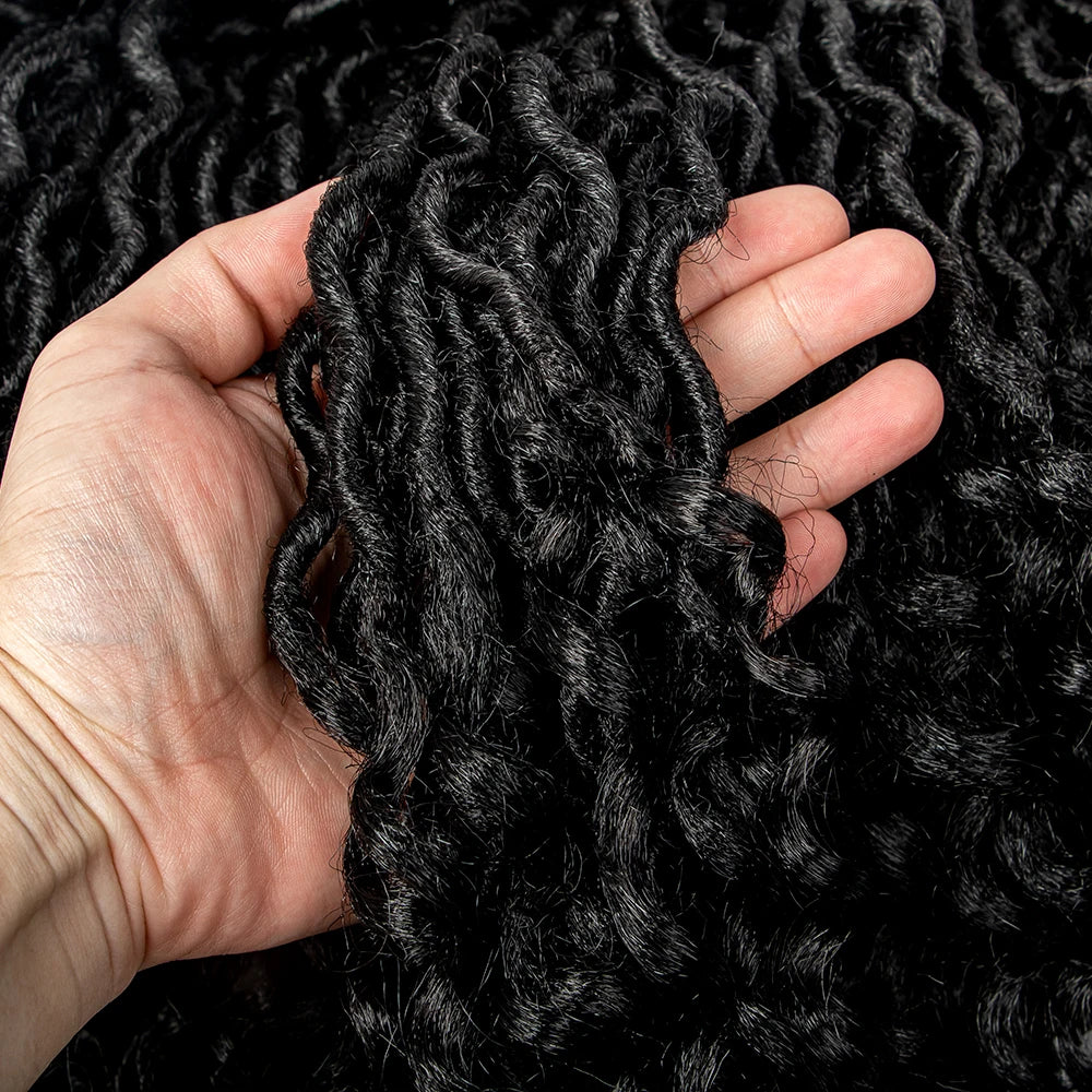 Goddess Box Braids Wig | Curly Ends | Full Lace | Crochet Hair | Black Women Luxegan