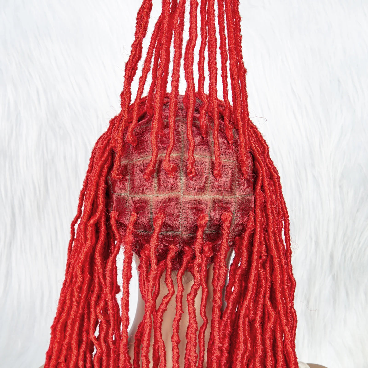Pink & Blue Braided Wig | Full Lace Butterfly Locs & Dreadlocks