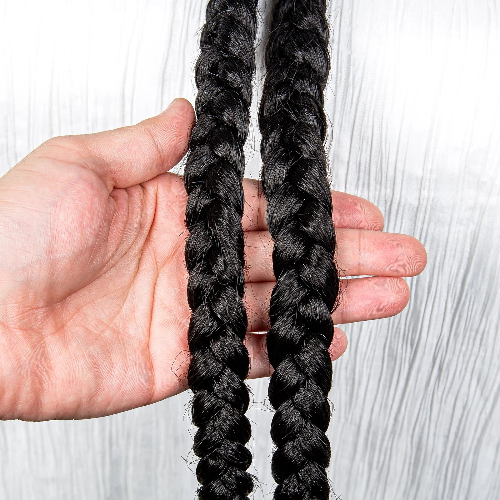 36" Twist Braided Wig | Lace Front | Natural Color | Clearance Sale Luxegan