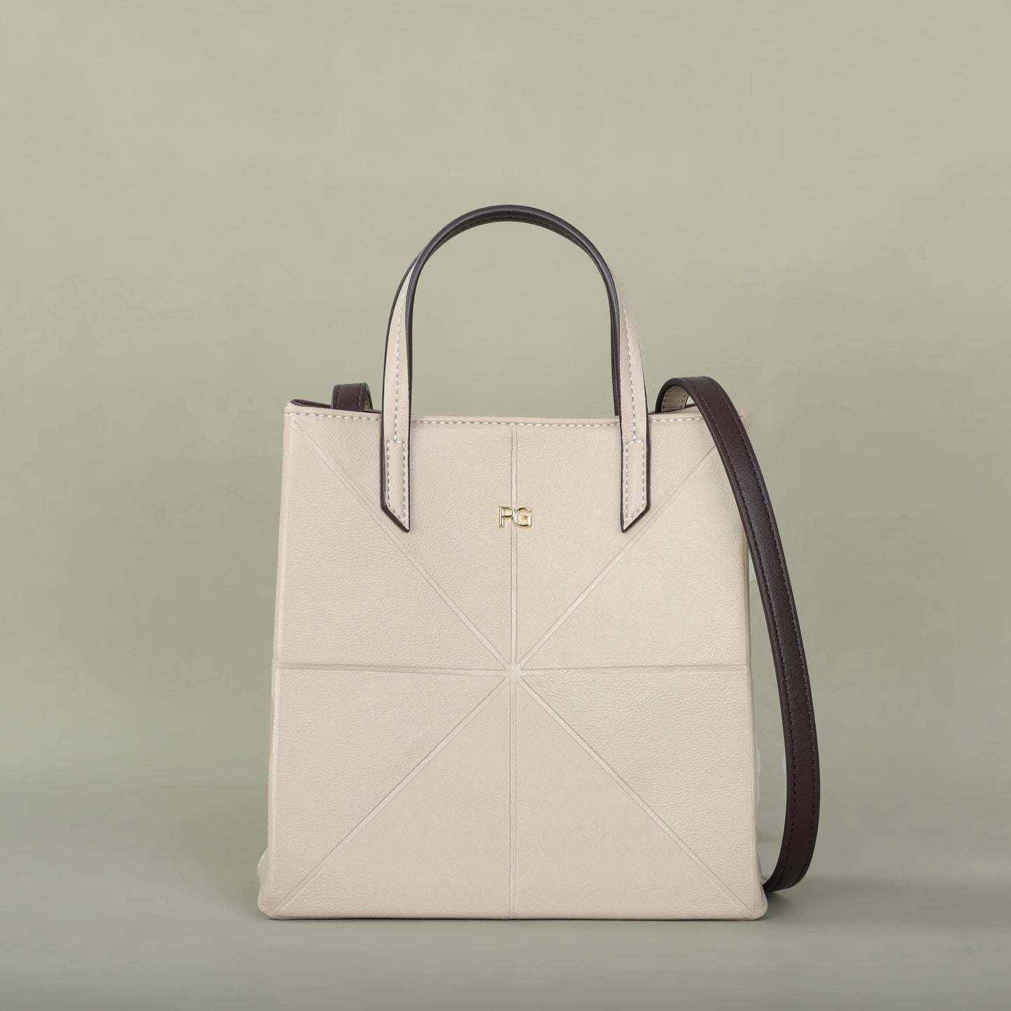 Women’s Classic Foldable Bucket Bag | Fashionable Geometric Crossbody & Shoulder Handbag | Casual PU Leather Letter Print Party Purse Luxegan