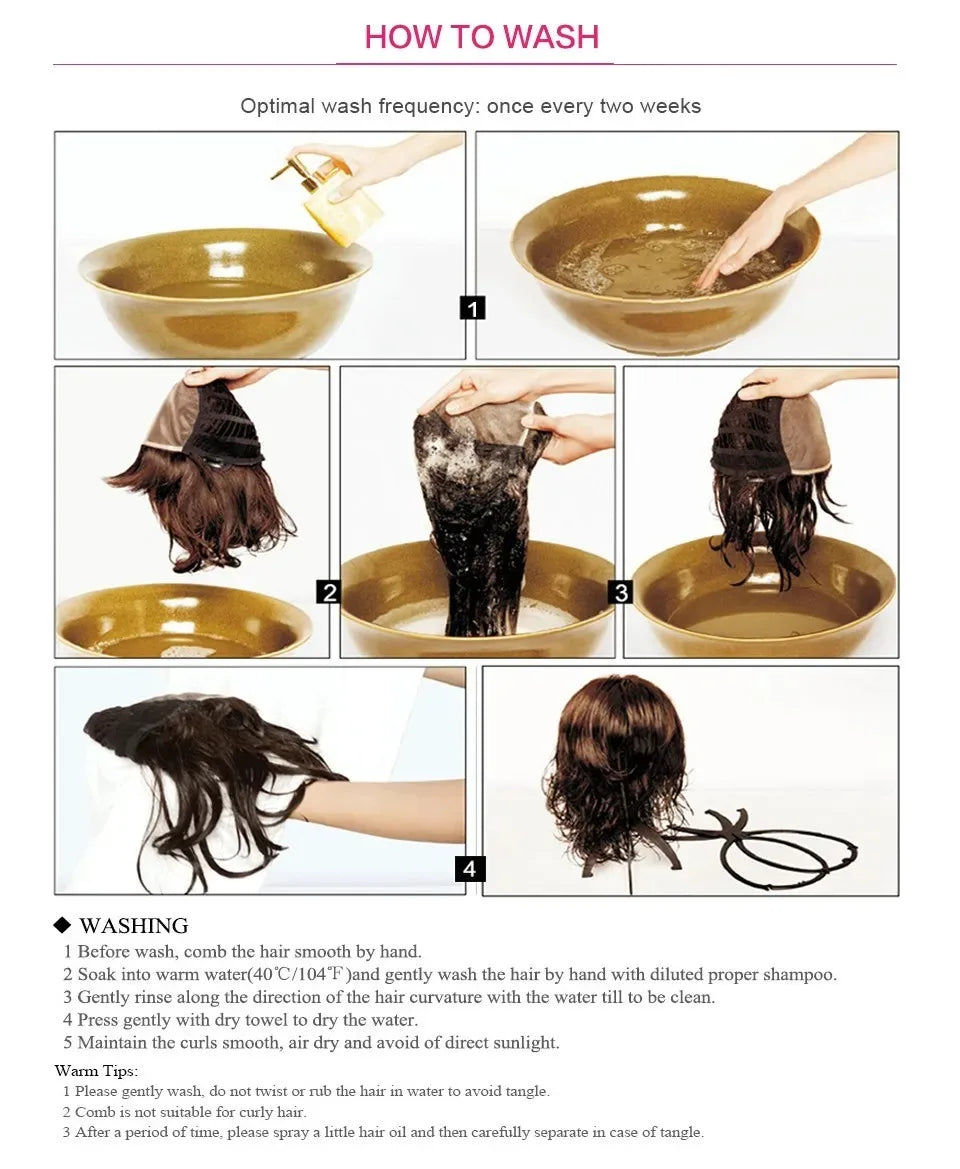 Honey Curly Bob Wigs Human Hair Side Part Pre-Plucked Big Fluffy Brown Mixed Blonde Glueless Bob Curly Wig with Fringe Bangs - Luxegan