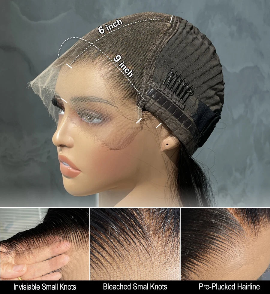 Super Double Drawn 250% Density Burmese Curly HD Lace Front Wig | Glueless Ready-to-Go Luxegan