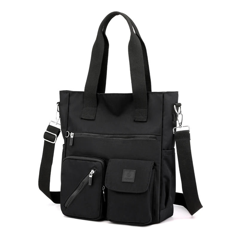 Women's Shoulder Bag High Quality Top-handle Bag Nylon Female Travel Bags | Large Capacity Shopping Bags Crossbody Bag For Ladies Luxegan